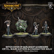 witch coven of garlghast and egregore cryx warcasters and character solo
